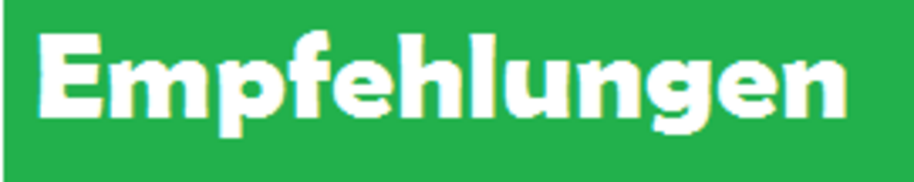empfehklung